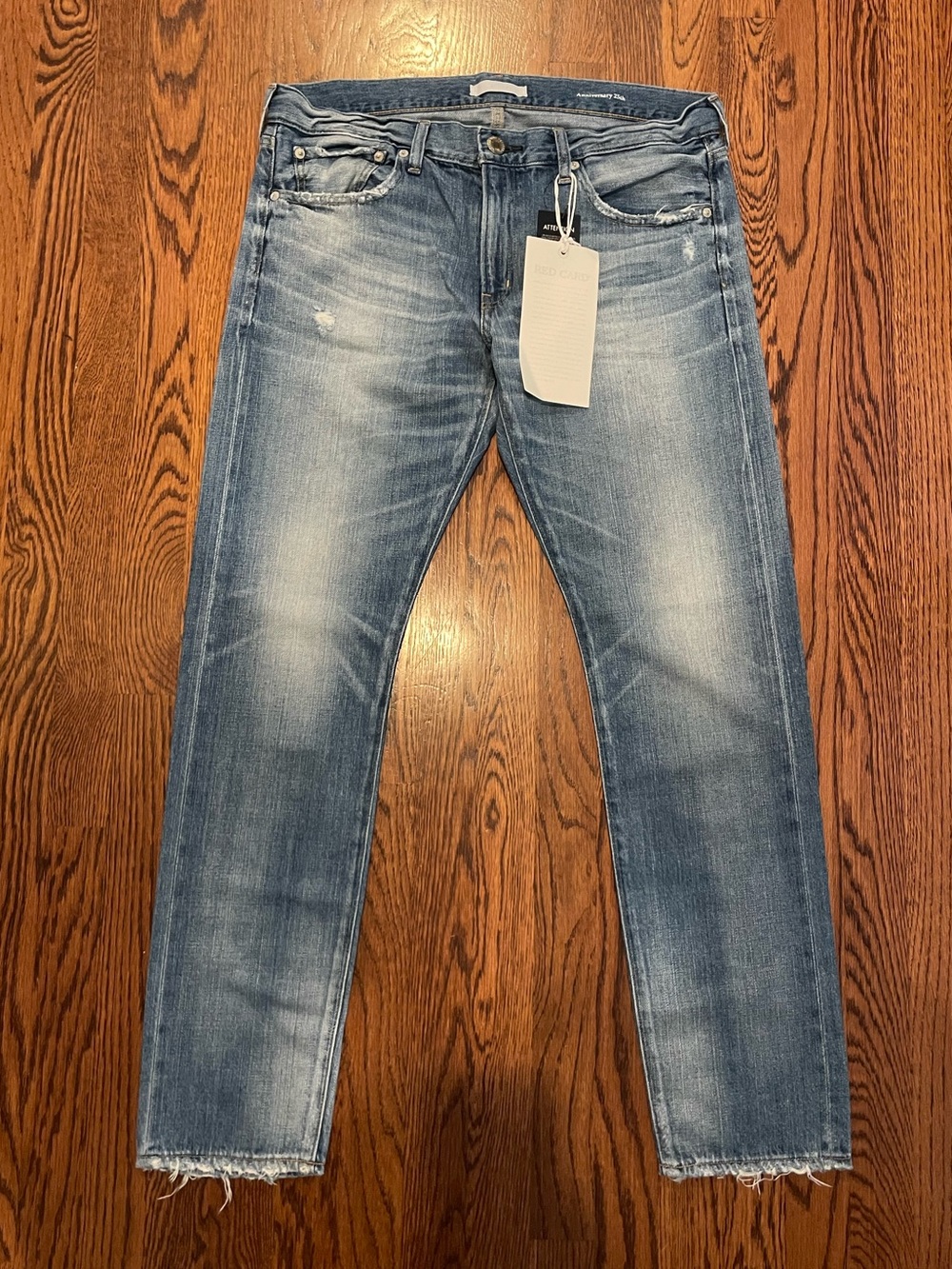 NWT Red Card Anniversary 25th Kita Vintage Straight Leg Jeans Womens Size 31